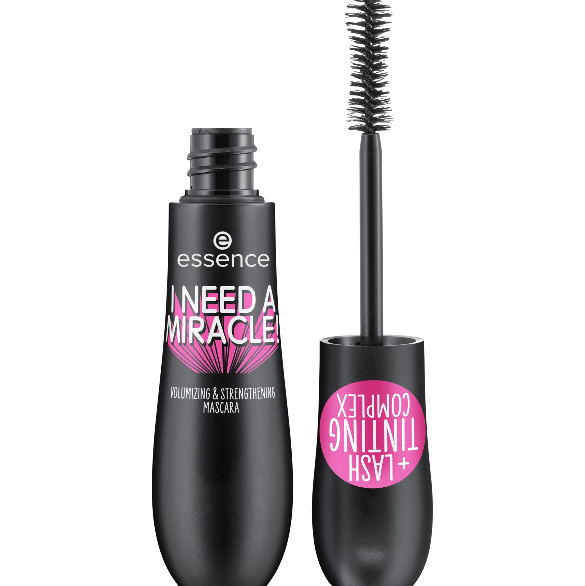 essence Mascara>I NEED A MIRACLE! VOLUMIZING & STRENGTHENING MASCARA