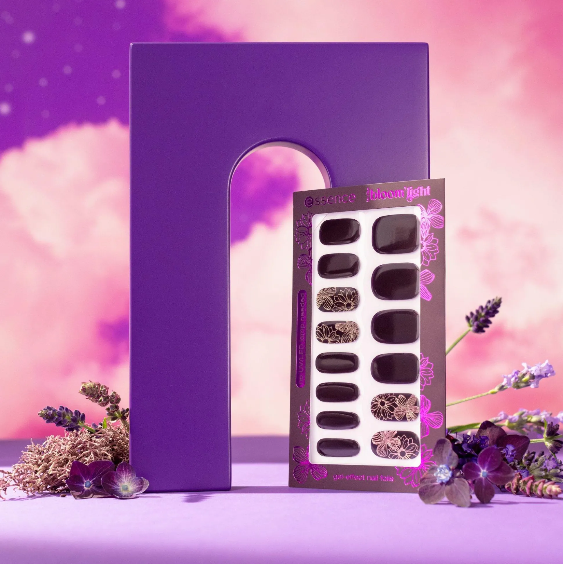 essence Nail Art>in the bloom'light gel-effect nail foils