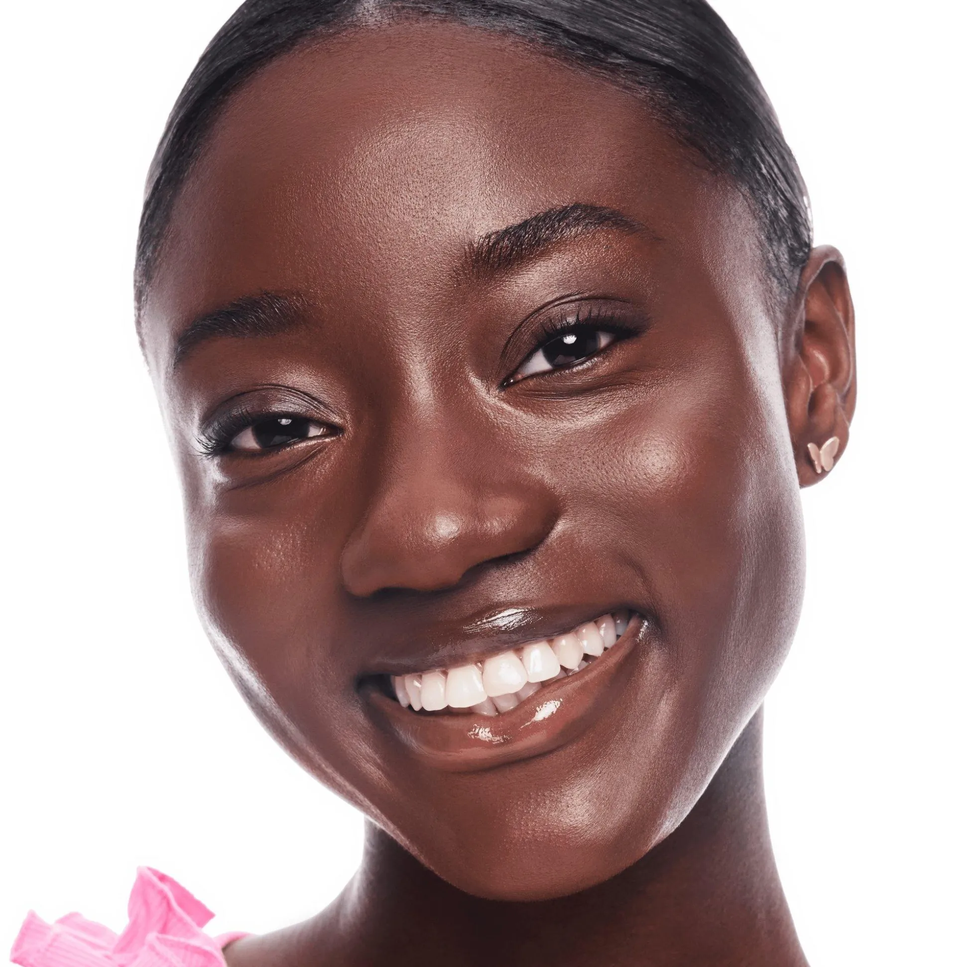 essence Lipgloss>JUICY BOMB shiny lipgloss 101 - Lovely Litchi