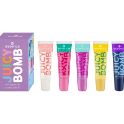 essence Lipgloss>JUICY BOMB shiny lipgloss set