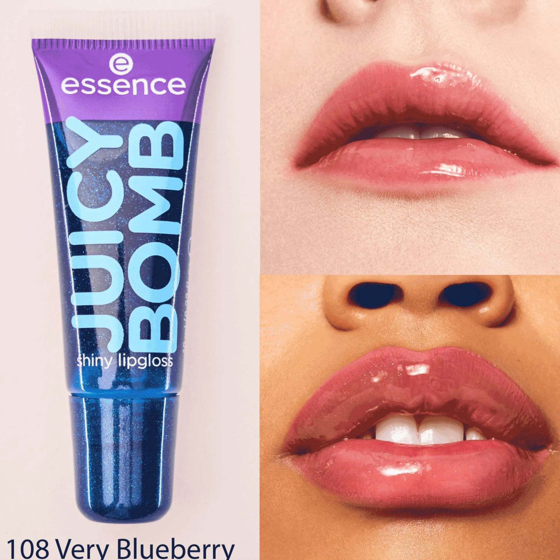 essence Lipgloss>JUICY BOMB shiny lipgloss set