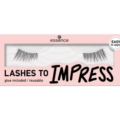 essence Falsche Wimpern>LASHES TO IMPRESS 03 - half lashes