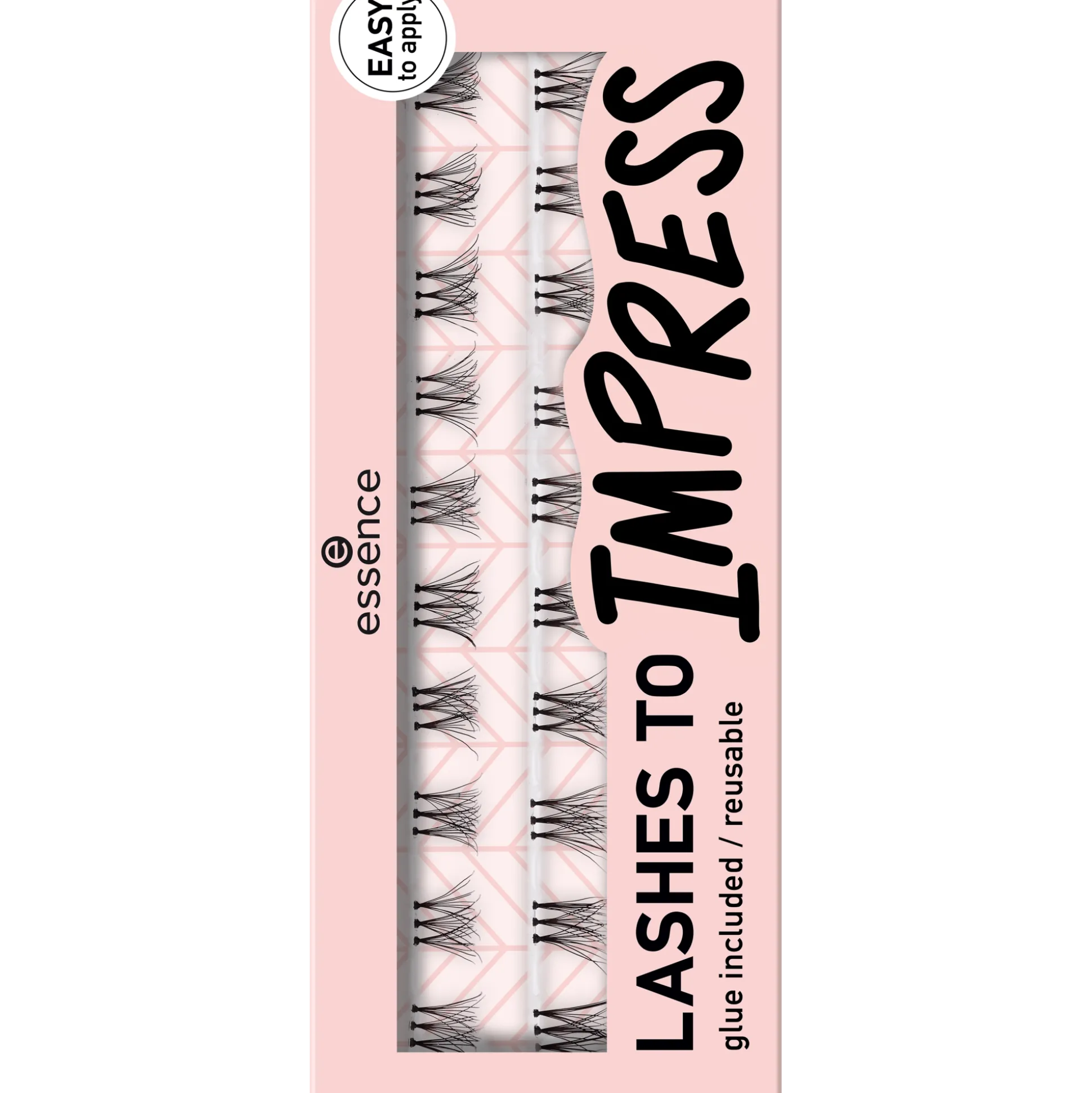 essence Falsche Wimpern>LASHES TO IMPRESS 07 - bundled single lashes