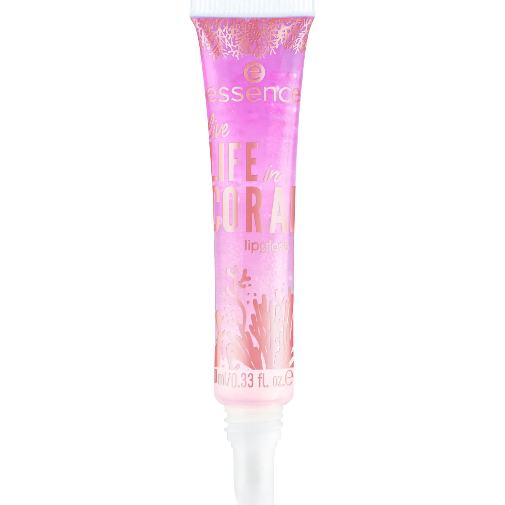 essence Lipgloss>live LIFE in CORAL lipgloss