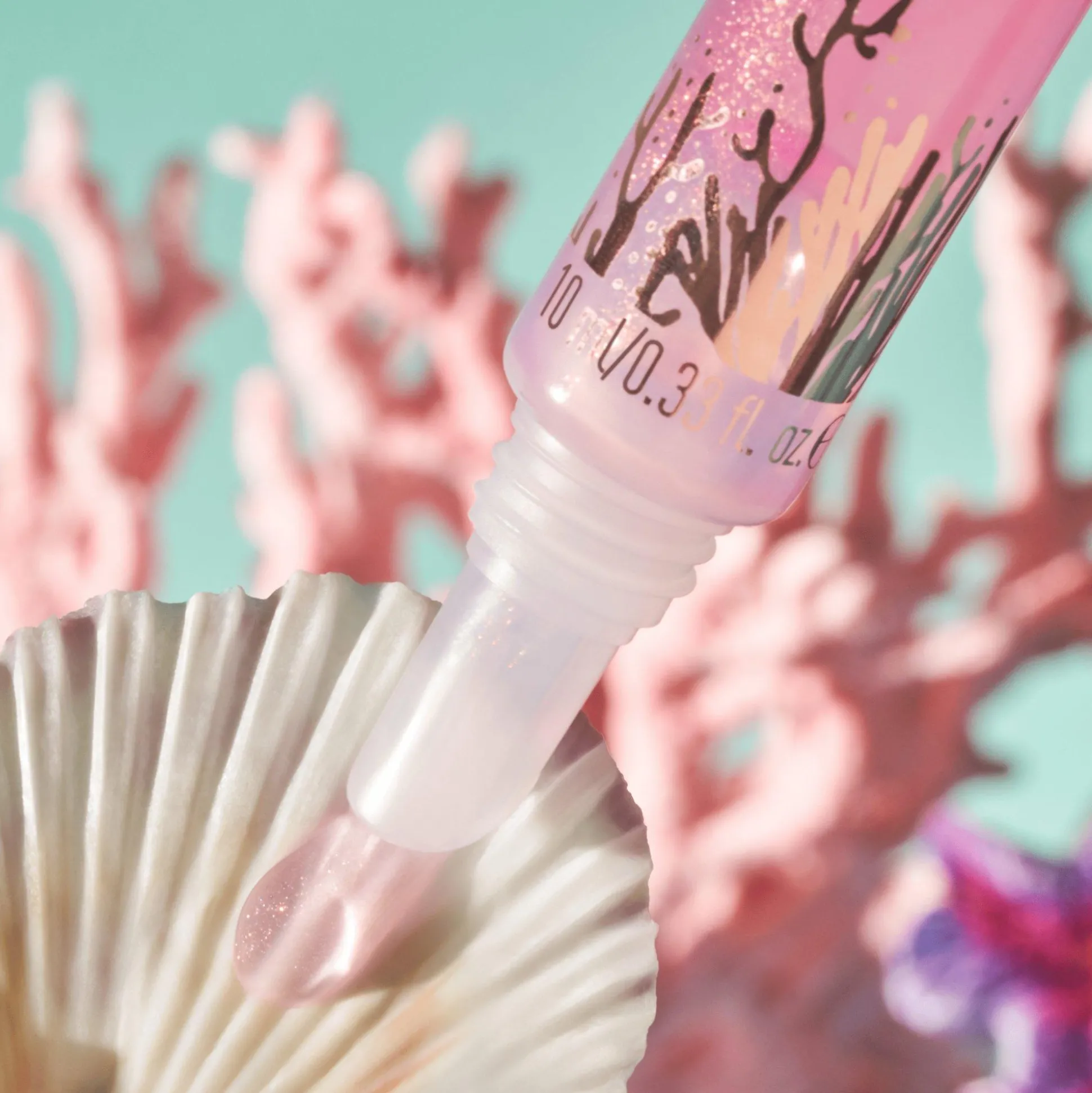 essence Lipgloss>live LIFE in CORAL lipgloss