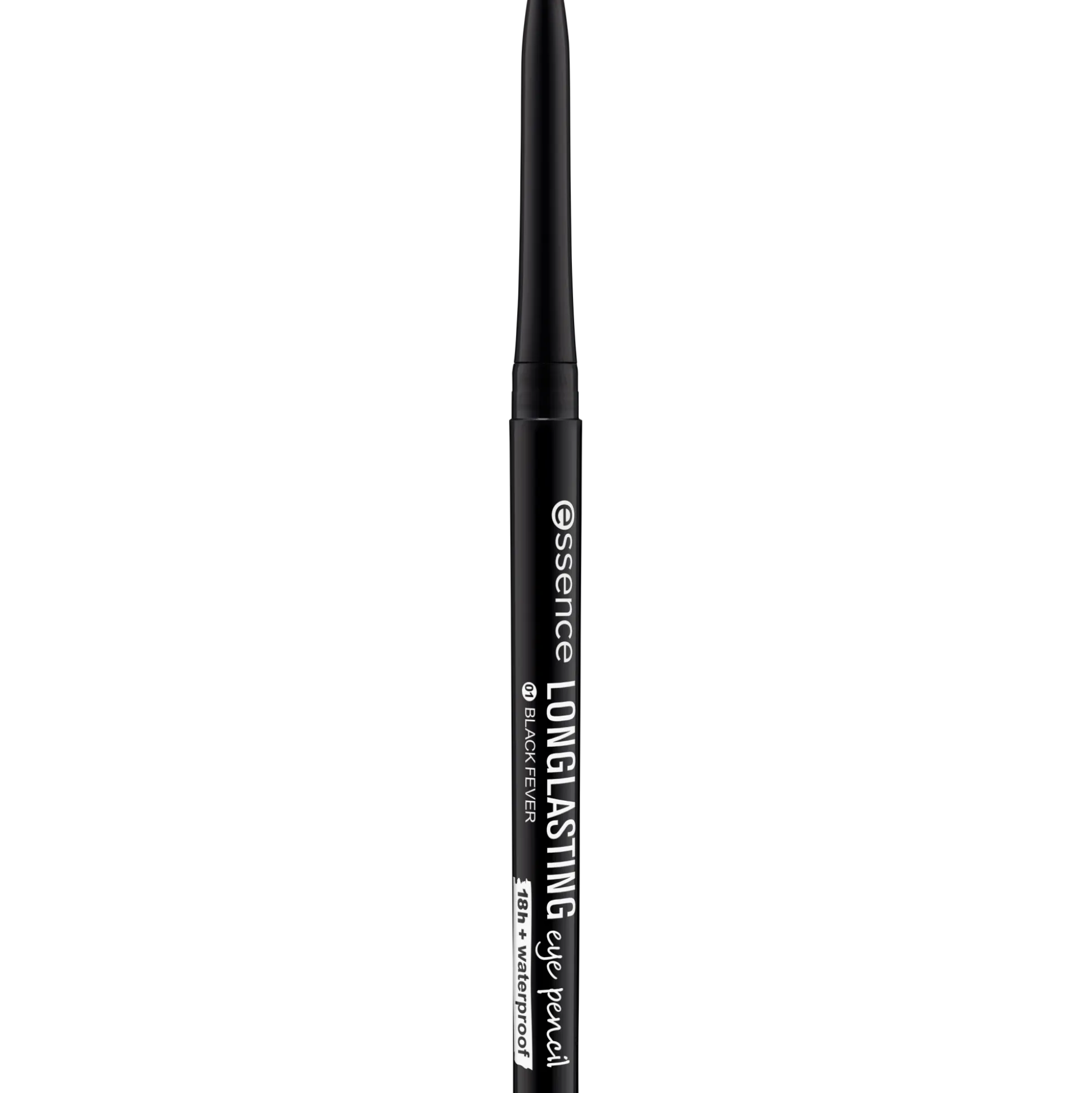 essence Eyeliner & Kajal>LONG-LASTING eye pencil 01 - black fever