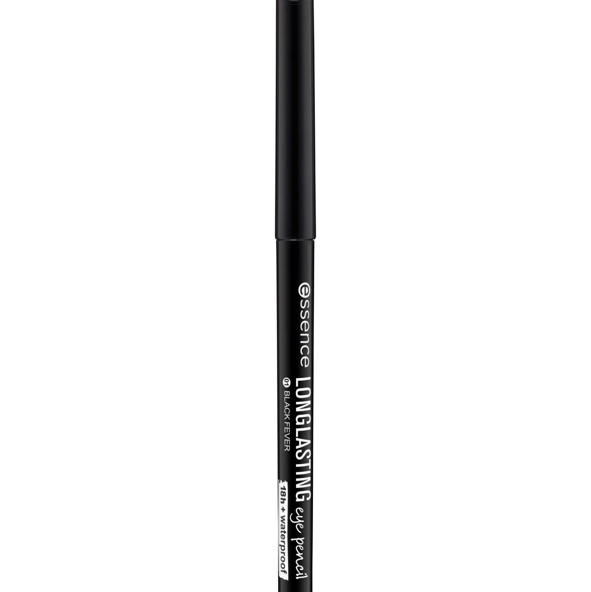 essence Eyeliner & Kajal>LONG-LASTING eye pencil 01 - black fever