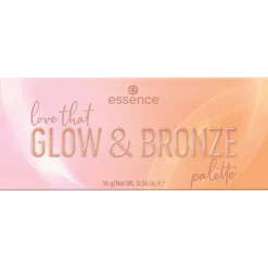 essence Contouring & Bronzer|Highlighter>love that GLOW & BRONZE palette