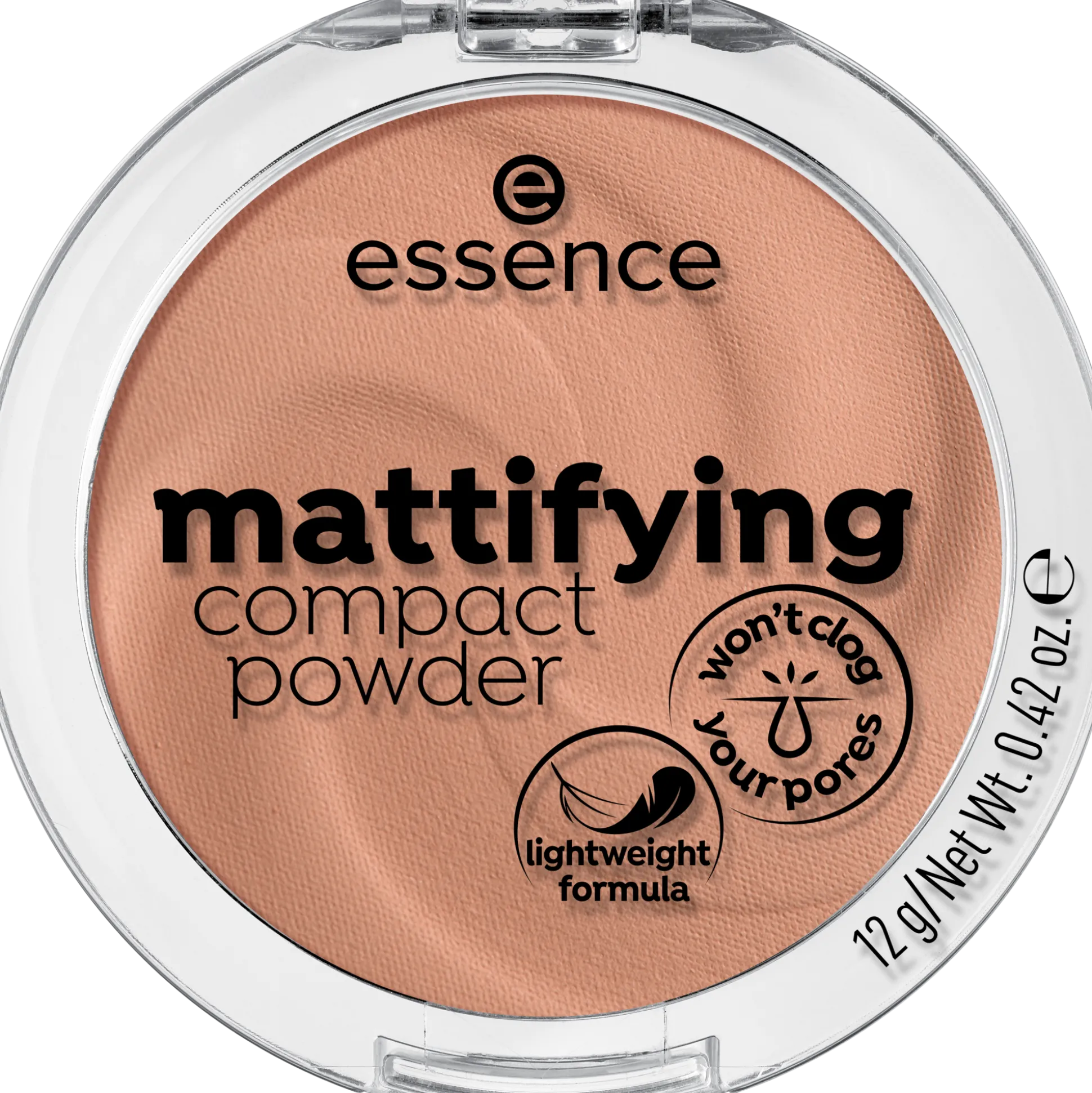 essence Puder>mattifying compact powder 02 - soft beige