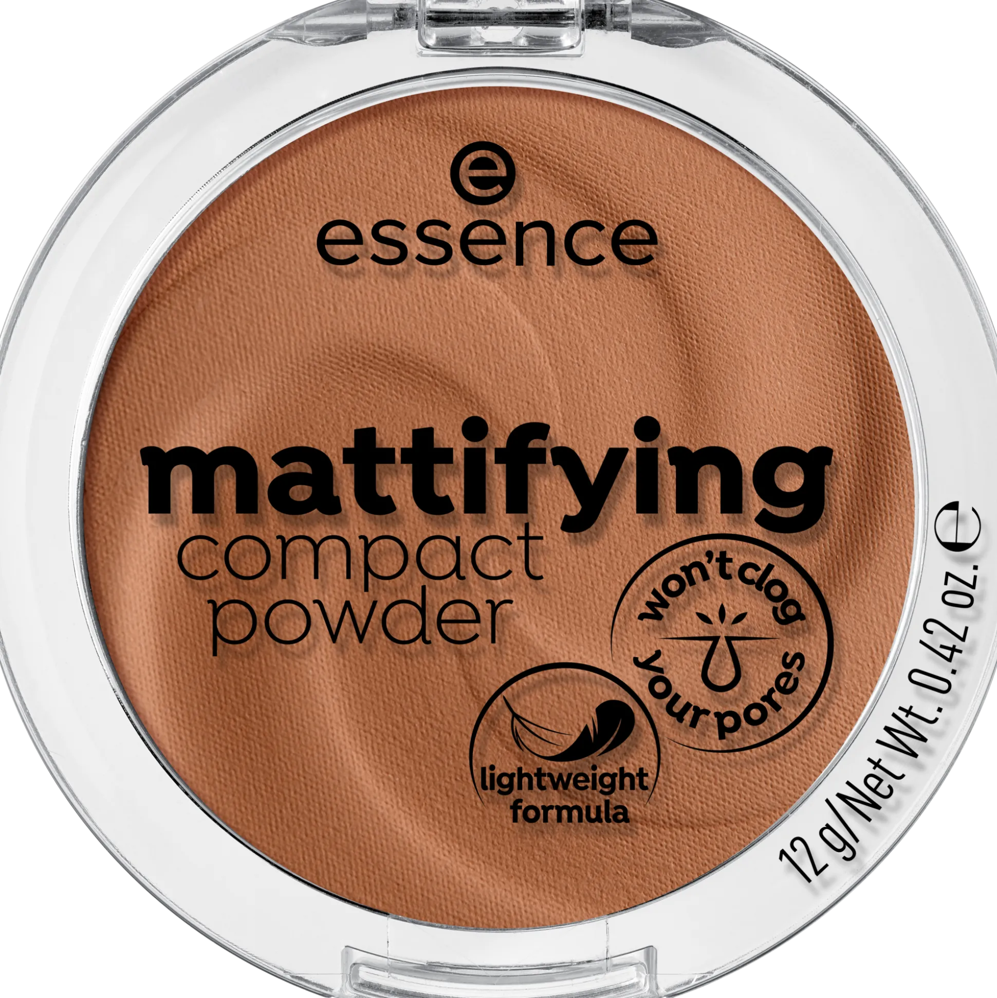 essence Puder>mattifying compact powder 50 - true caramel