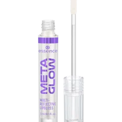 essence Lipgloss>META GLOW MULTI-REFLECTIVE LIPGLOSS 01 - Cyber Space