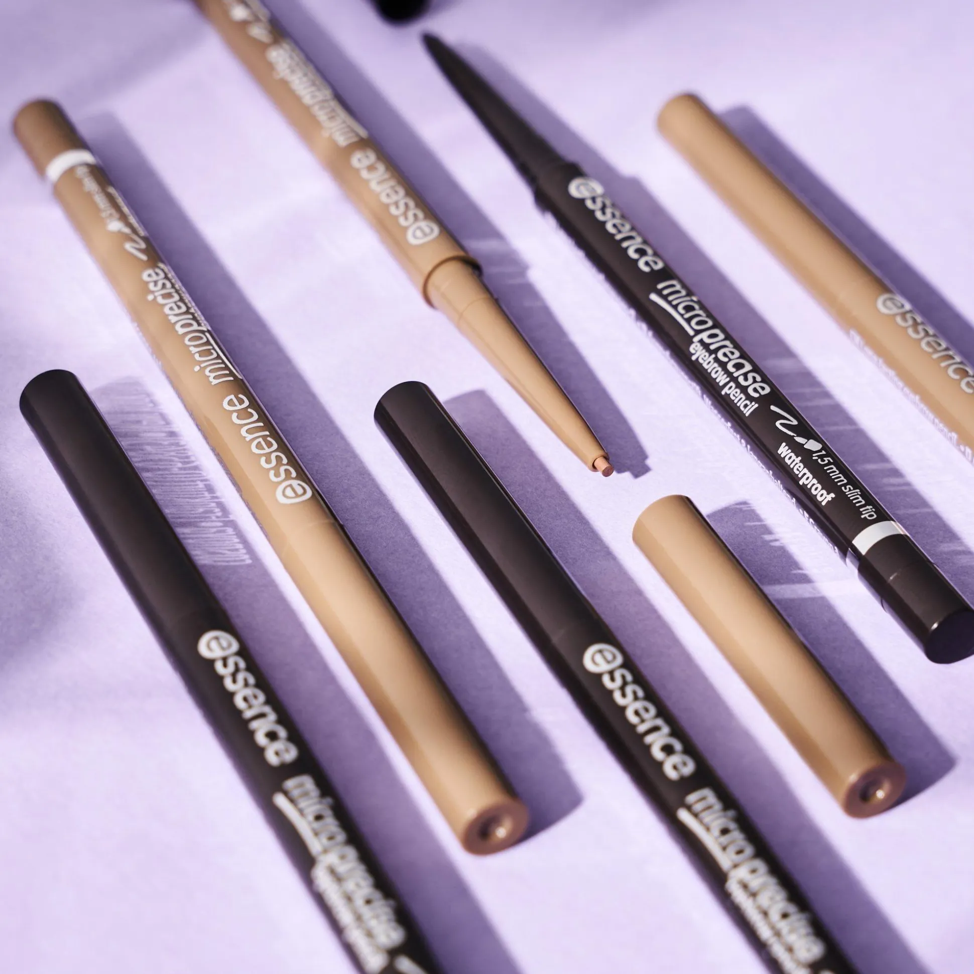 essence Augenbrauen>micro precise eyebrow pencil 05 - black brown