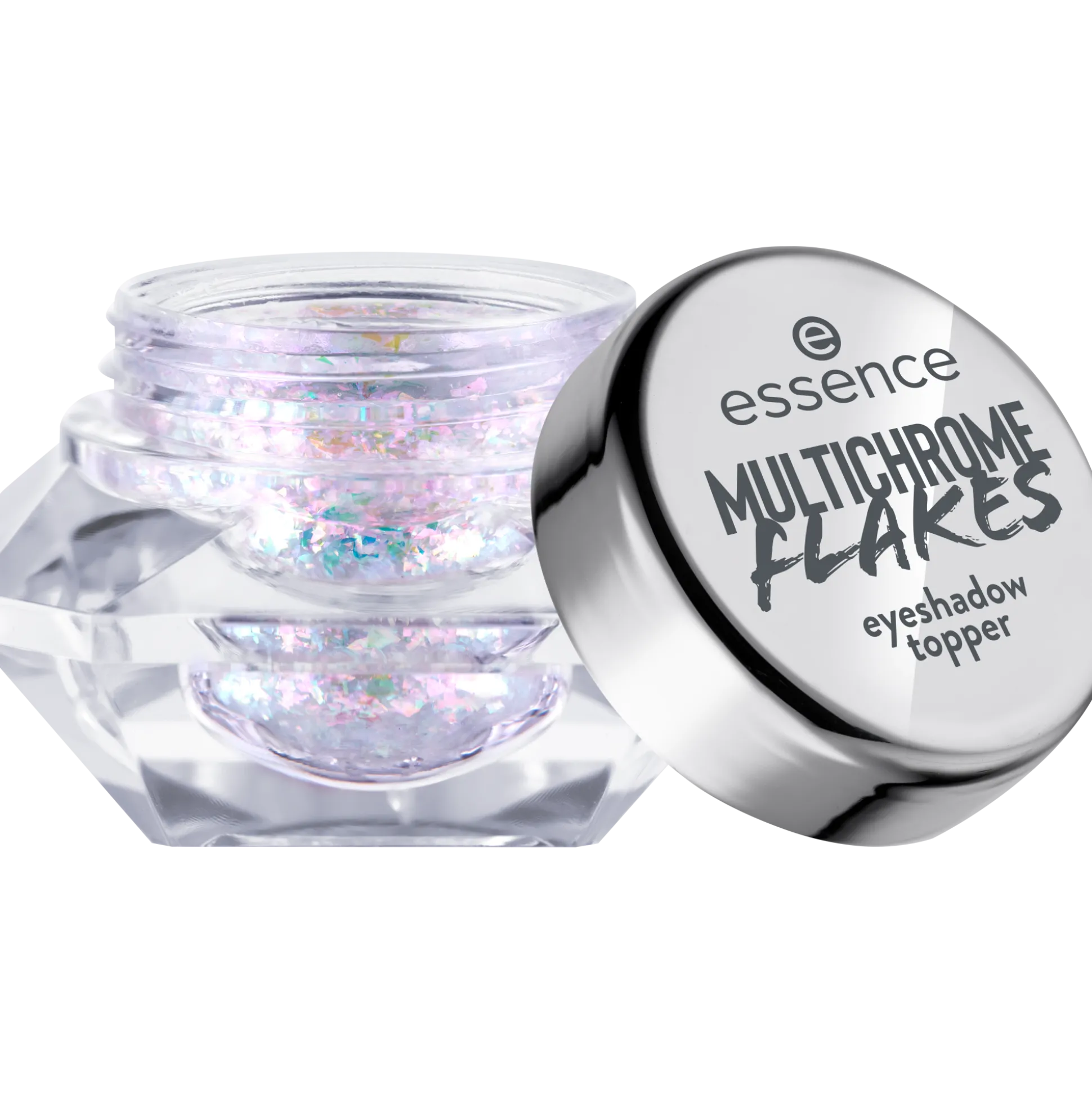 essence Lidschatten>MULTICHROME FLAKES eyeshadow topper 01 - Galactic vibes