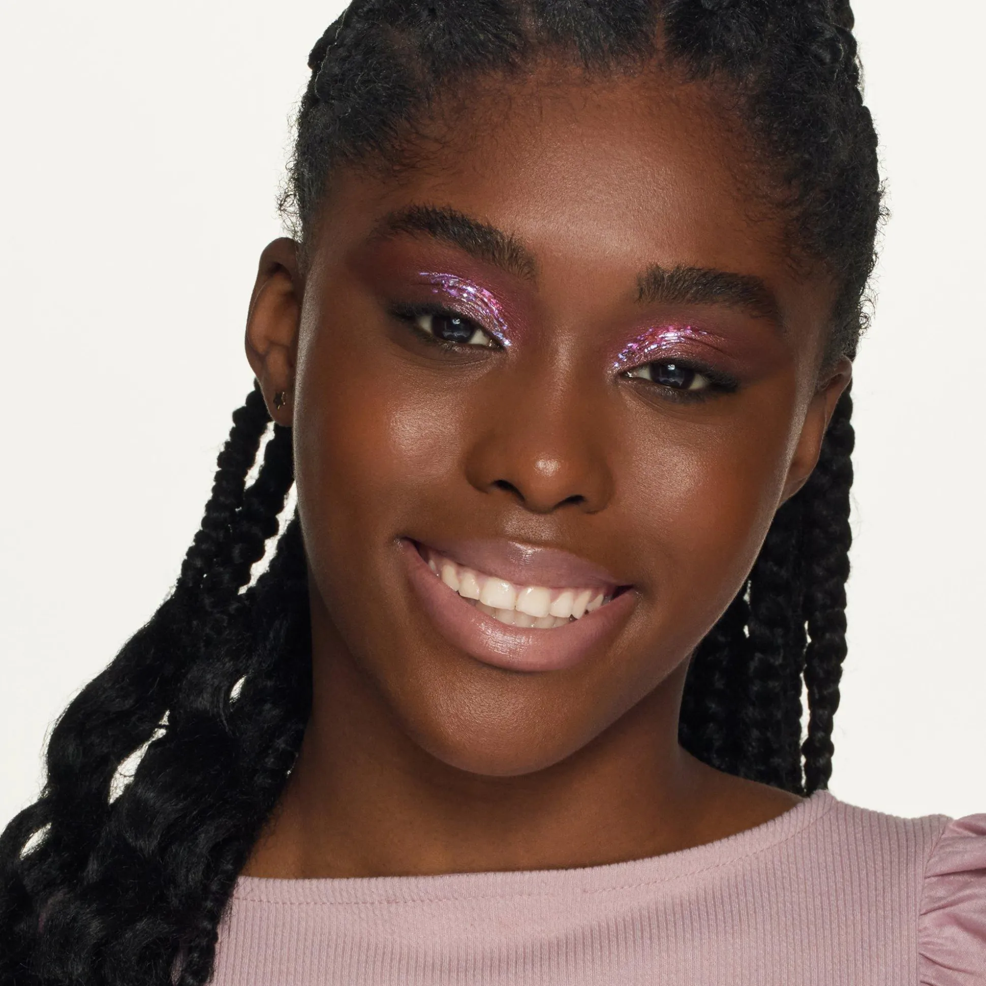 essence Lidschatten>MULTICHROME FLAKES eyeshadow topper 01 - Galactic vibes