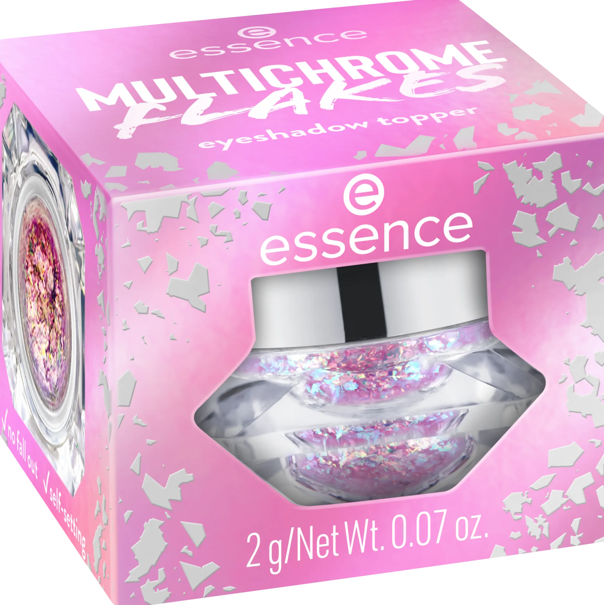 essence Lidschatten>MULTICHROME FLAKES eyeshadow topper 02 - Cosmic feelings