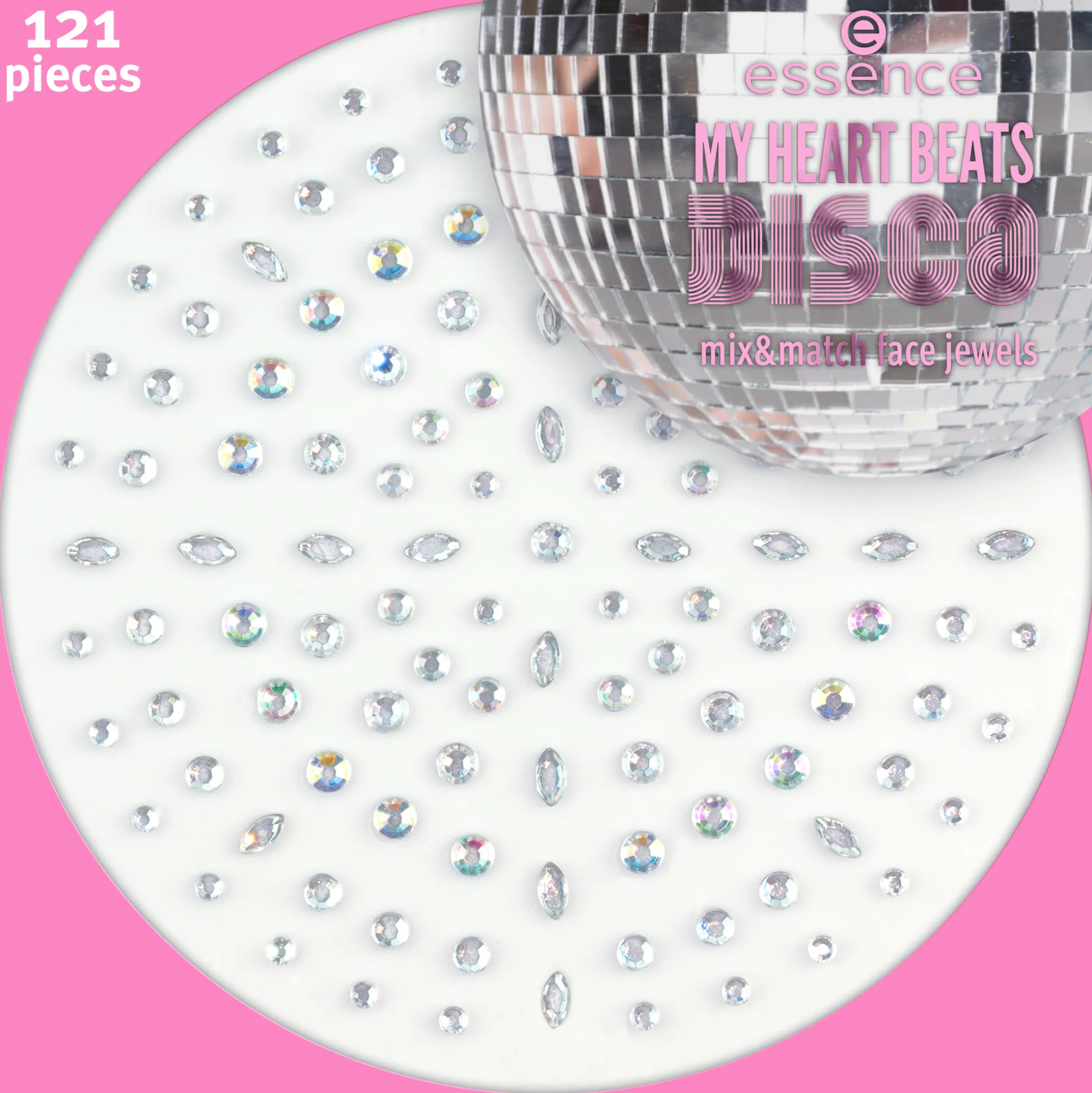 essence Accessories>MY HEART BEATS DISCO mix&match face jewels
