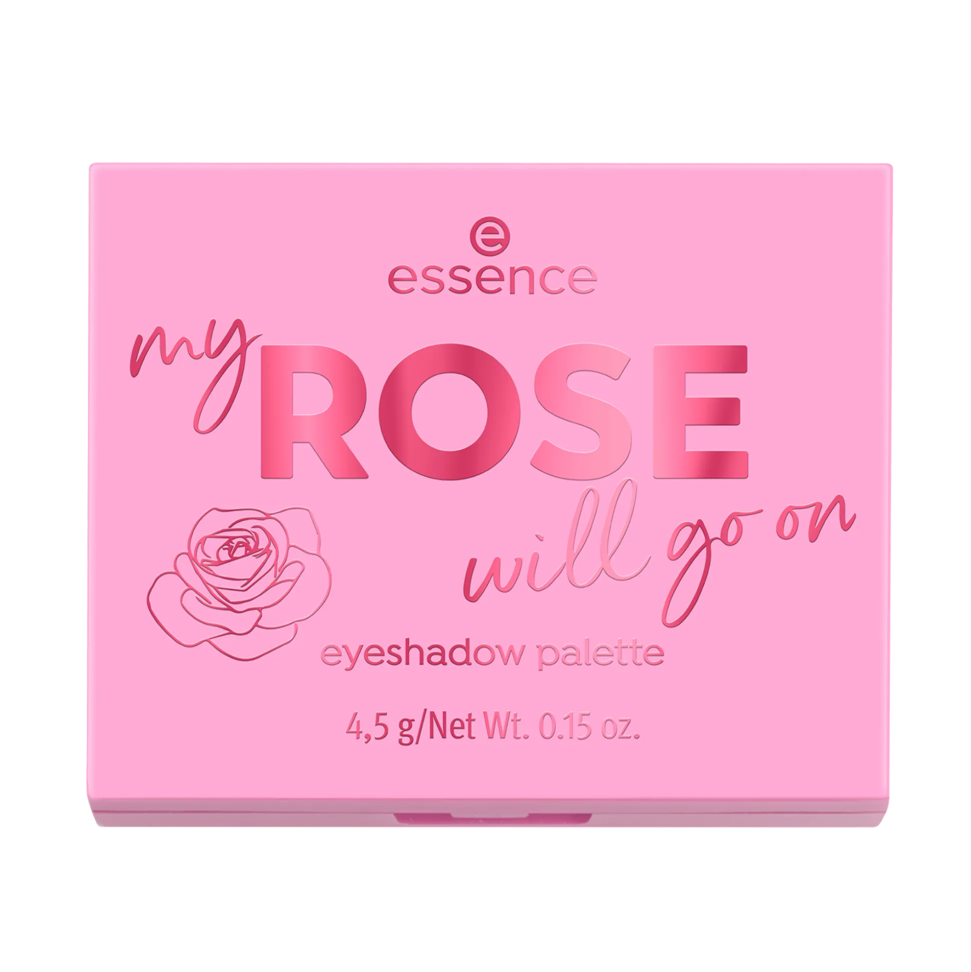 essence Lidschatten>my ROSE will go on eyeshadow palette