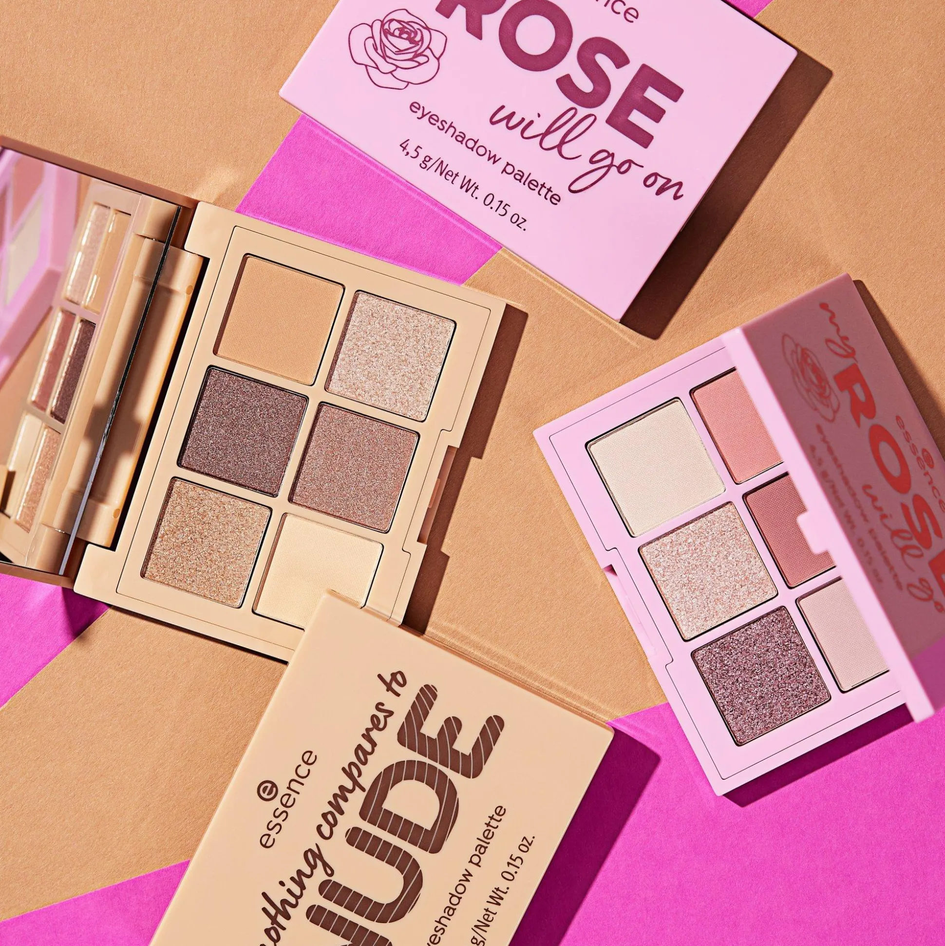 essence Lidschatten>my ROSE will go on eyeshadow palette