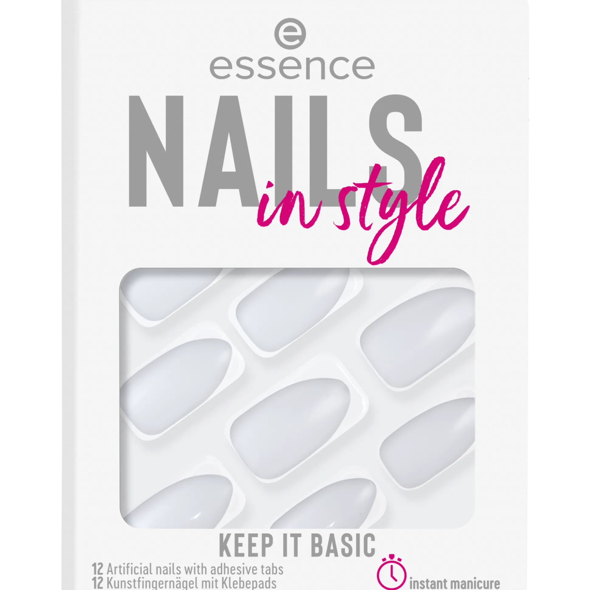 essence Nail Art>nails in style 15 - KEEP IT BASIC