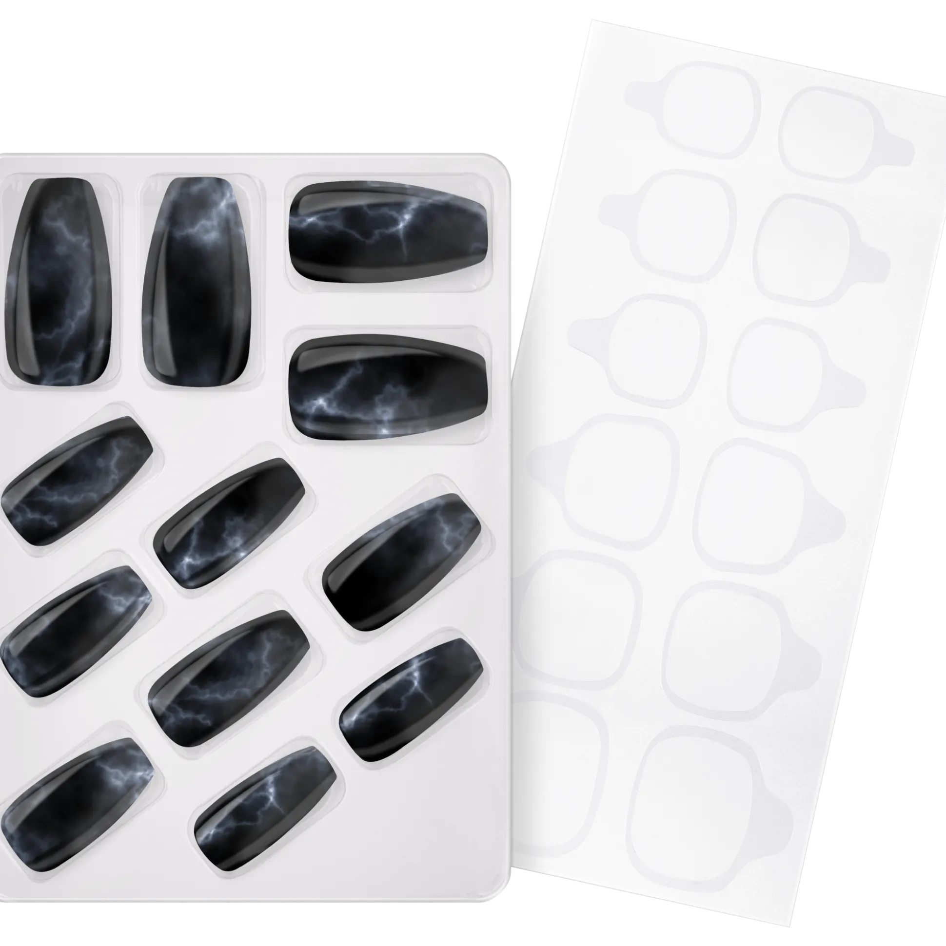 essence Nail Art>nails in style 17 - YOU'RE MARBELLOUS