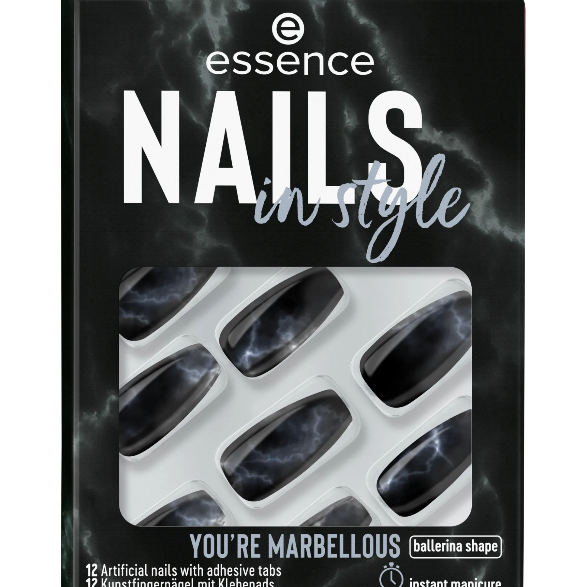 essence Nail Art>nails in style 17 - YOU'RE MARBELLOUS