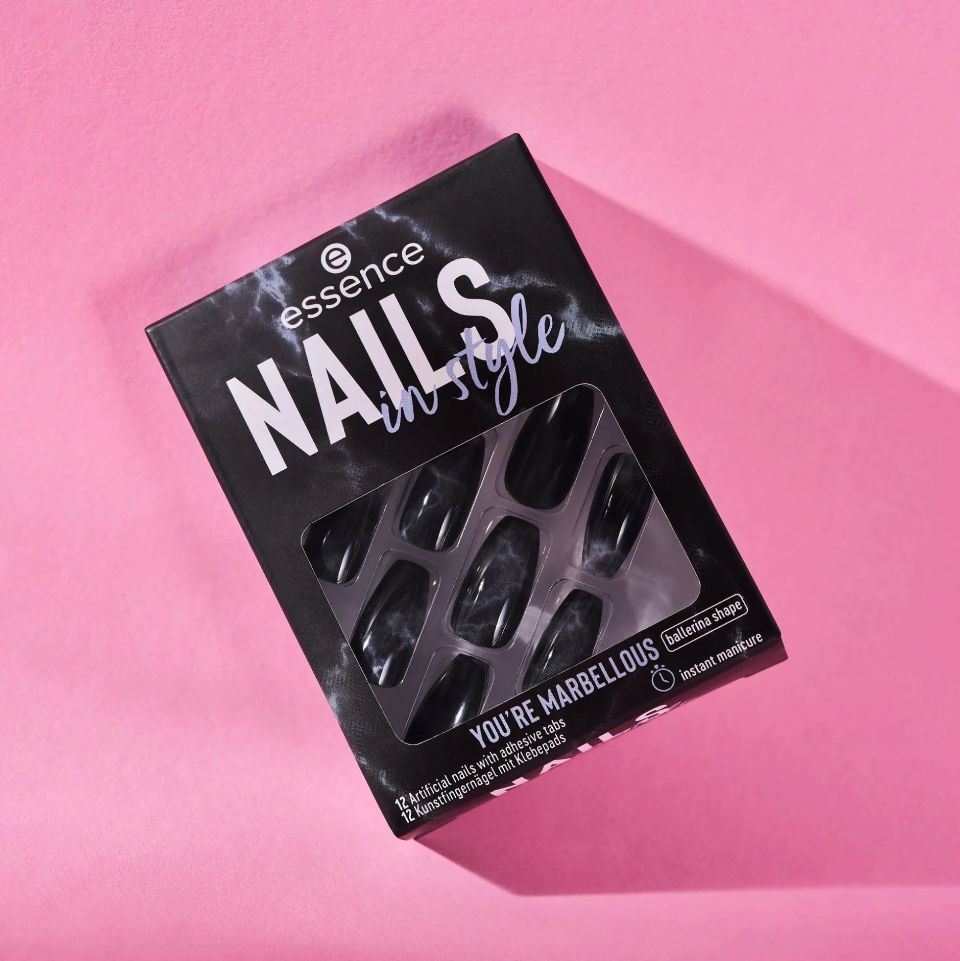 essence Nail Art>nails in style 17 - YOU'RE MARBELLOUS