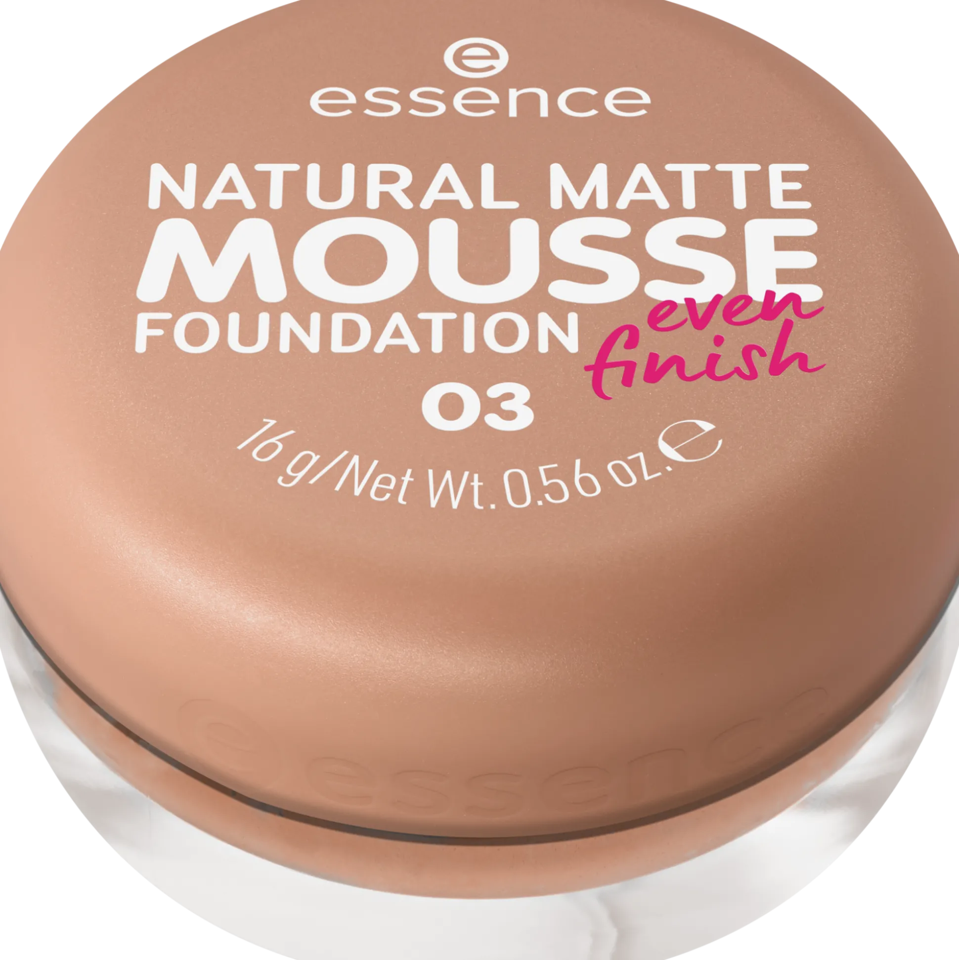 essence Foundation>NATURAL MATTE MOUSSE FOUNDATION 03 -