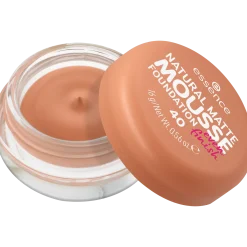 essence Foundation>NATURAL MATTE MOUSSE FOUNDATION 40 -