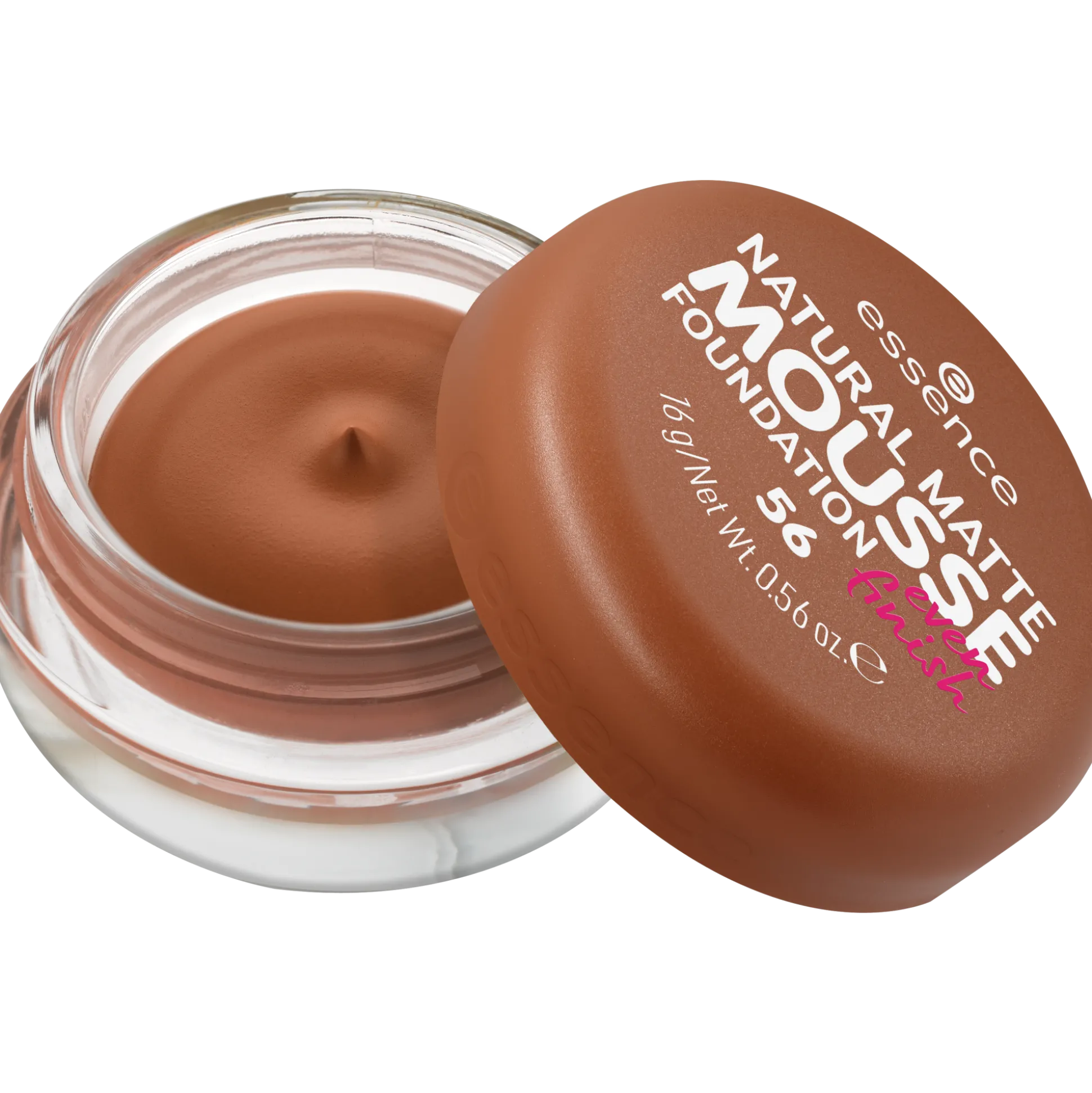 essence Foundation>NATURAL MATTE MOUSSE FOUNDATION 56 -