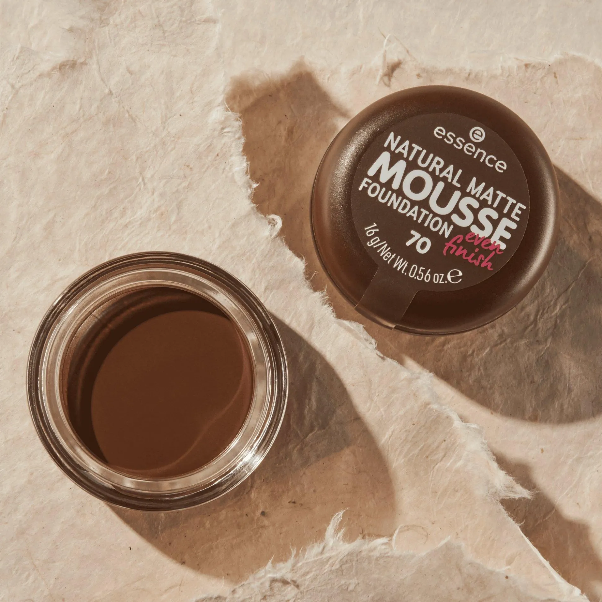 essence Foundation>NATURAL MATTE MOUSSE FOUNDATION 70 -