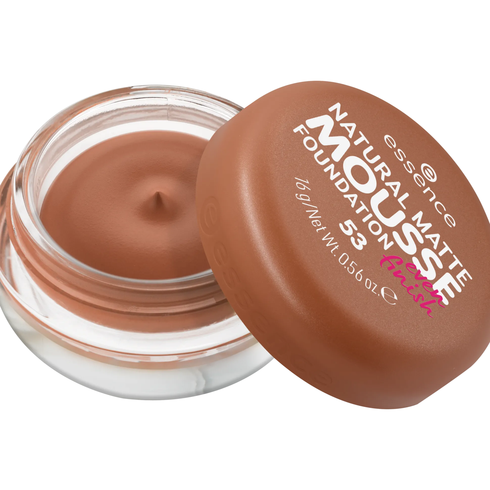 essence Foundation>NATURAL MATTE MOUSSE FOUNDATION 53 -