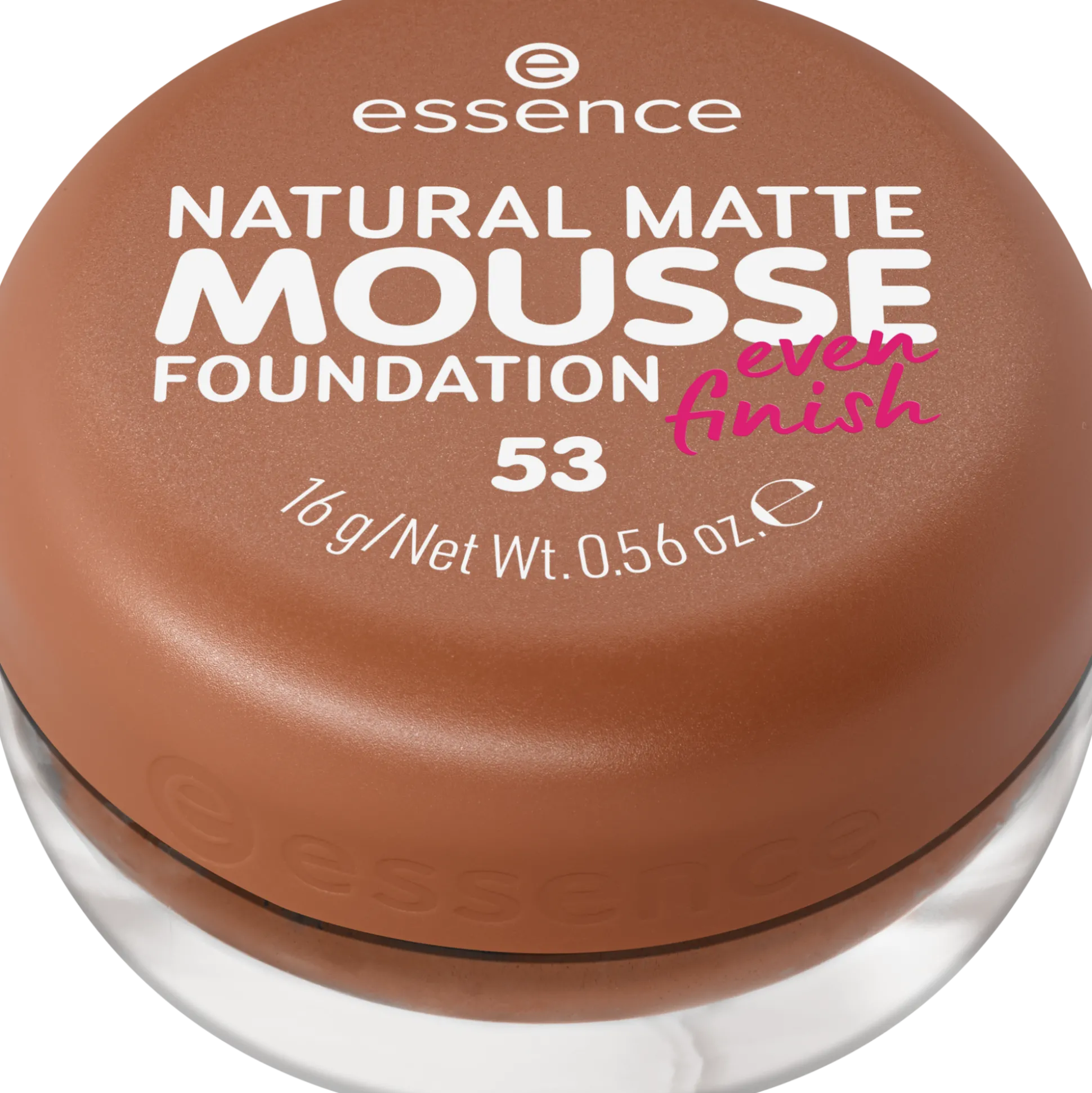 essence Foundation>NATURAL MATTE MOUSSE FOUNDATION 53 -
