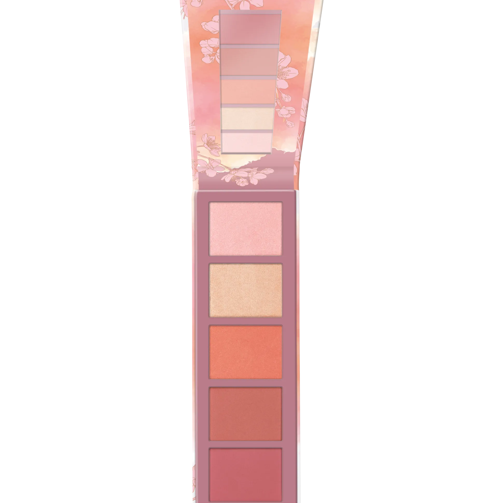 essence Blush>peachy BLOSSOM blush & highlighter palette
