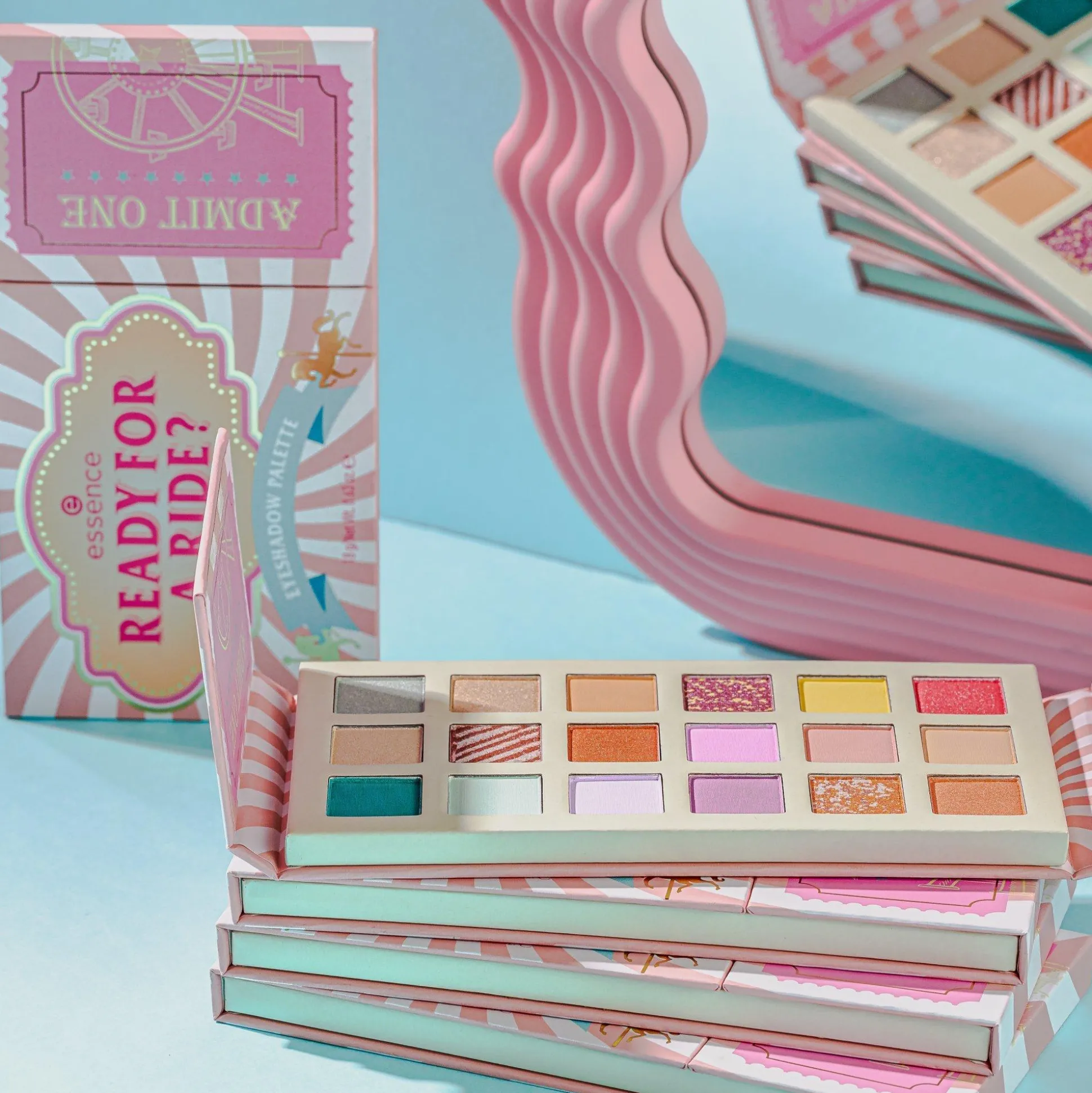 essence Lidschatten>READY FOR A RIDE? EYESHADOW PALETTE