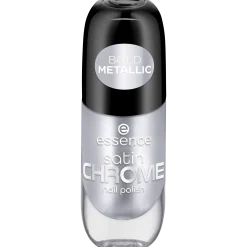 essence Nagellack>satin CHROME nail polish 04 - SteelGPT