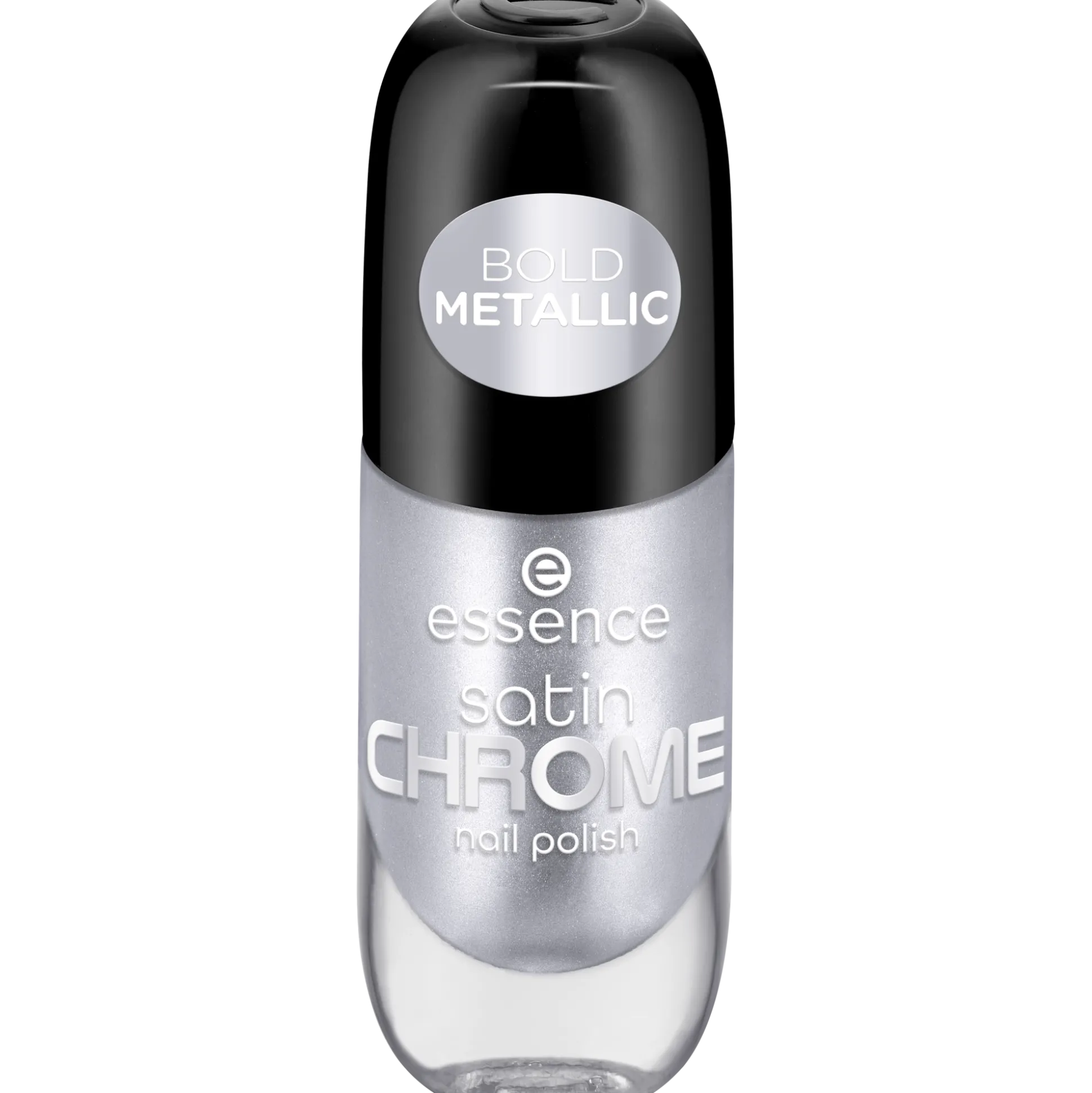 essence Nagellack>satin CHROME nail polish 04 - SteelGPT