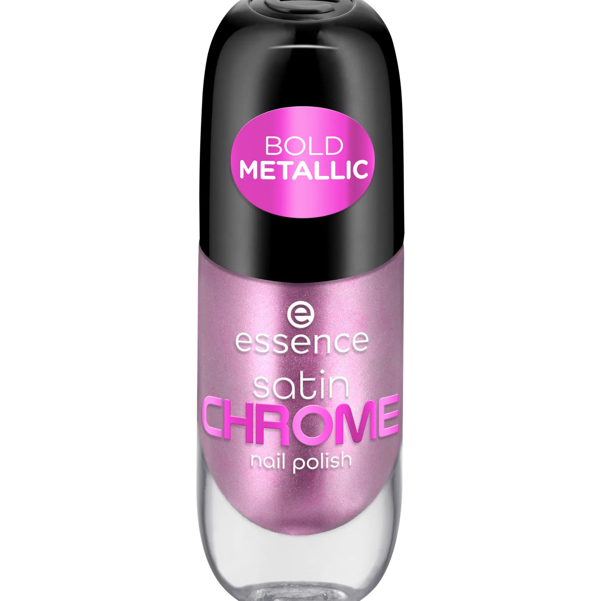 essence Nagellack>satin CHROME nail polish 02 - Artificial Pinktelligence