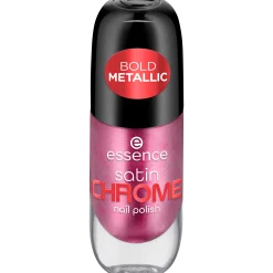 essence Nagellack>satin CHROME nail polish 03 - Meta Maroon