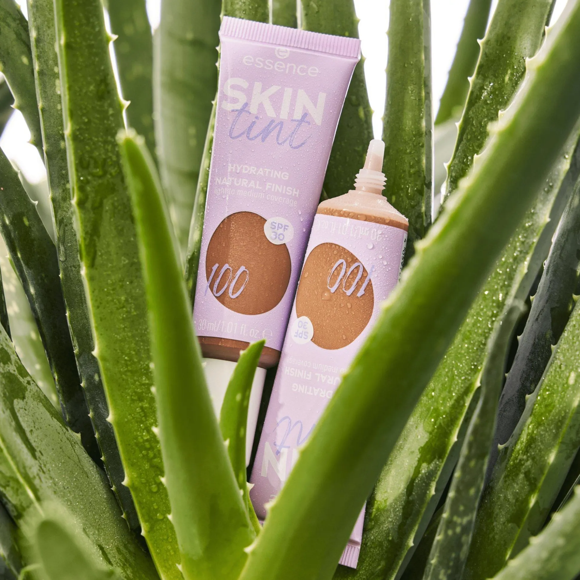 essence Foundation>SKIN tint 100 -