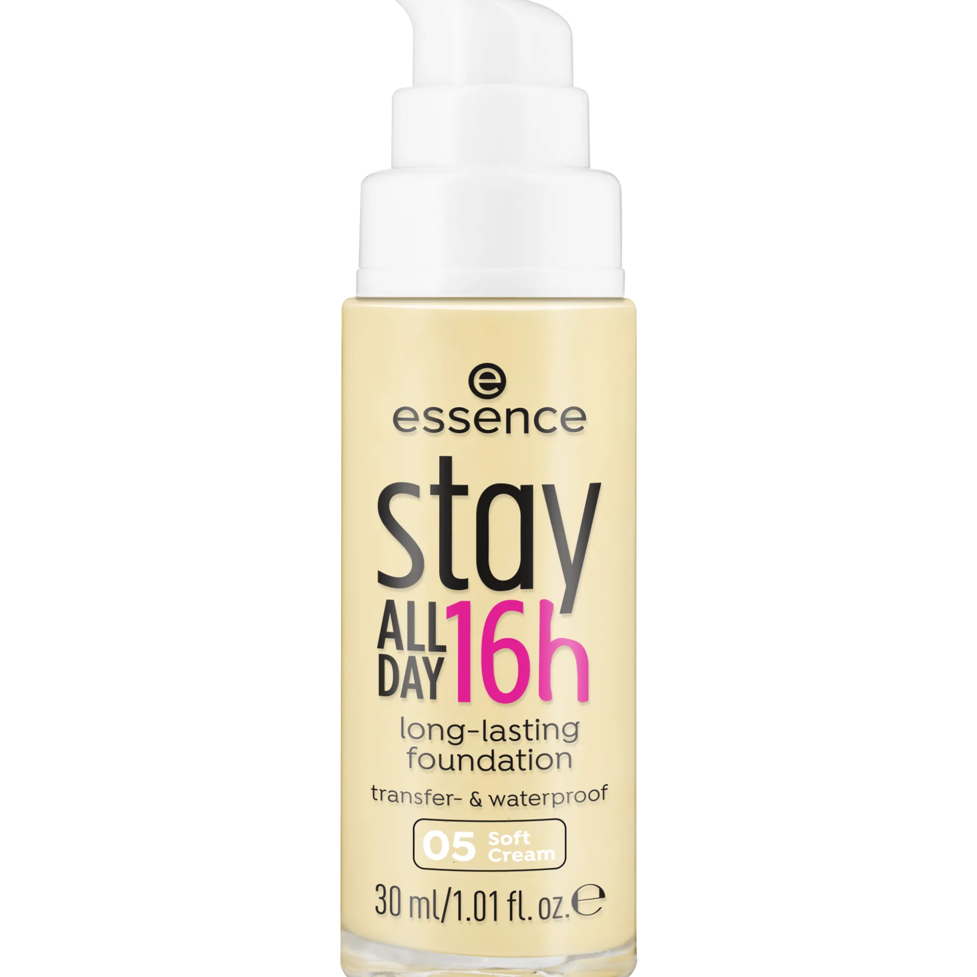 essence Foundation>stay ALL DAY 16h long-lasting Foundation 05 - Soft Cream