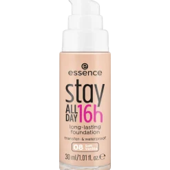 essence Foundation>stay ALL DAY 16h long-lasting Foundation 08 - Soft Vanilla