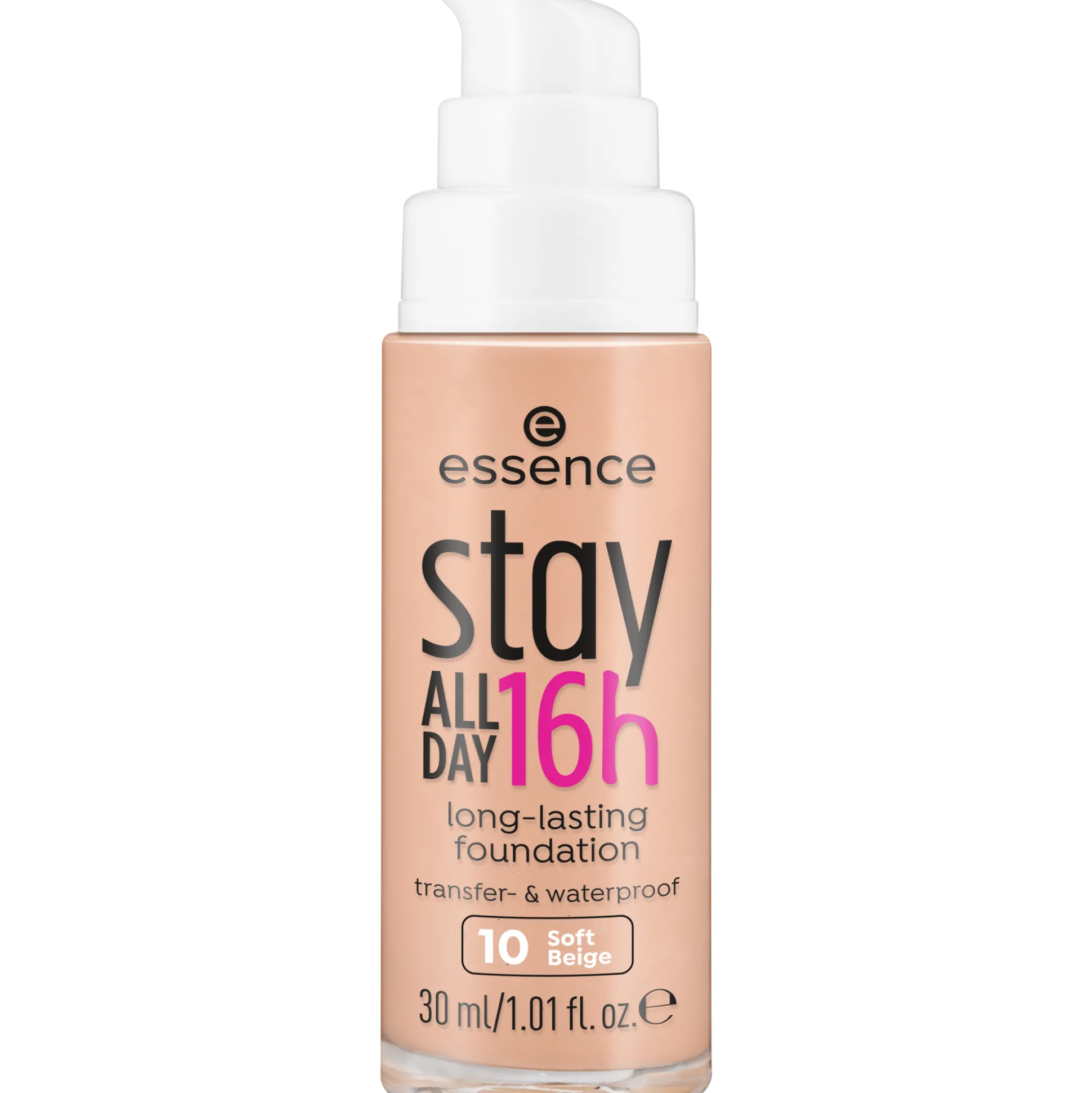 essence Foundation>stay ALL DAY 16h long-lasting Foundation 10 - Soft Beige