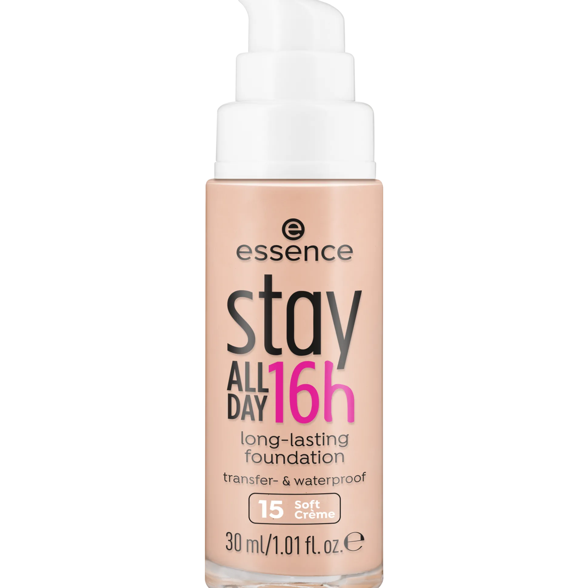 essence Foundation>stay ALL DAY 16h long-lasting Foundation 15 - Soft Creme