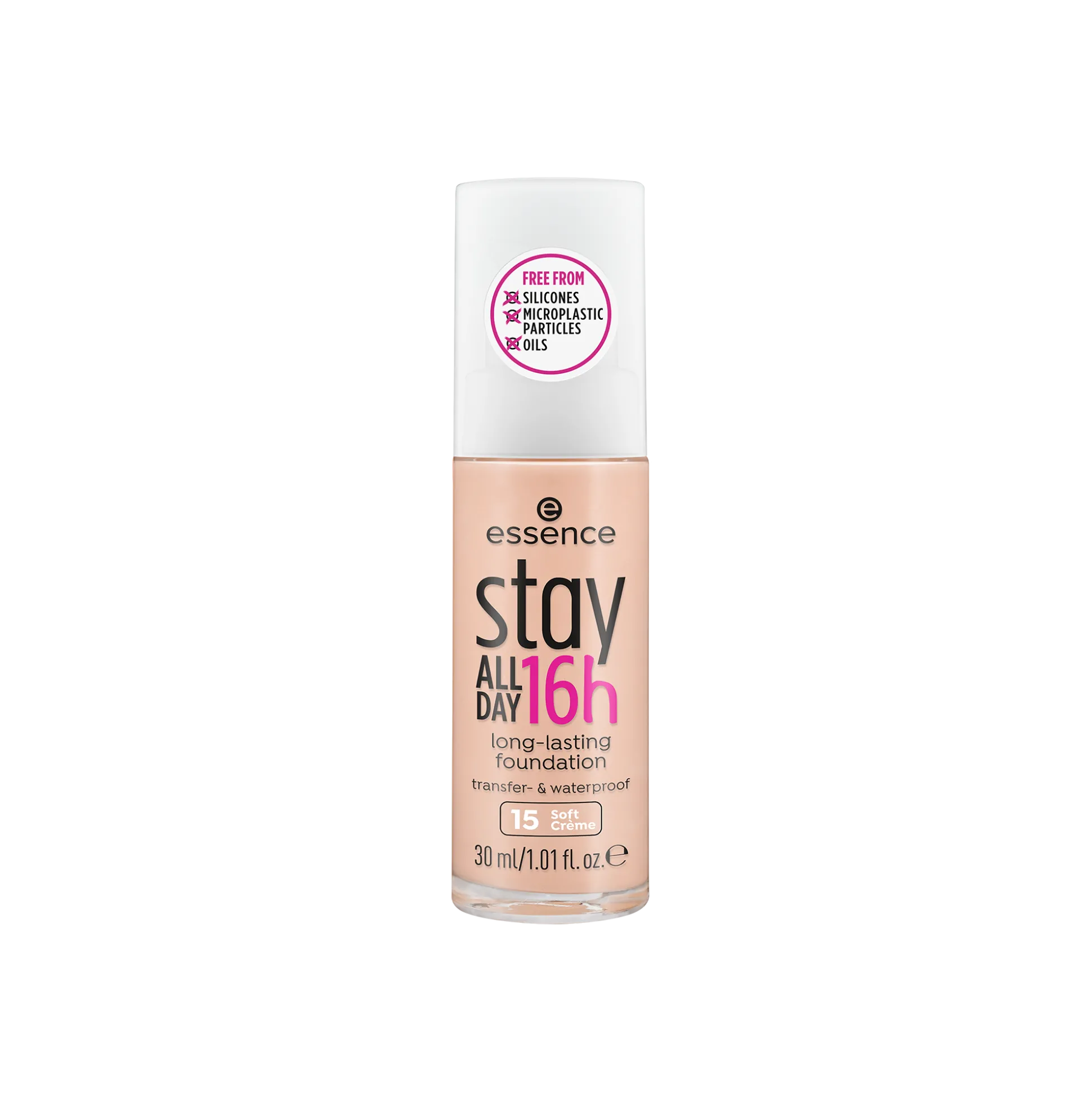 essence Foundation>stay ALL DAY 16h long-lasting Foundation 15 - Soft Creme