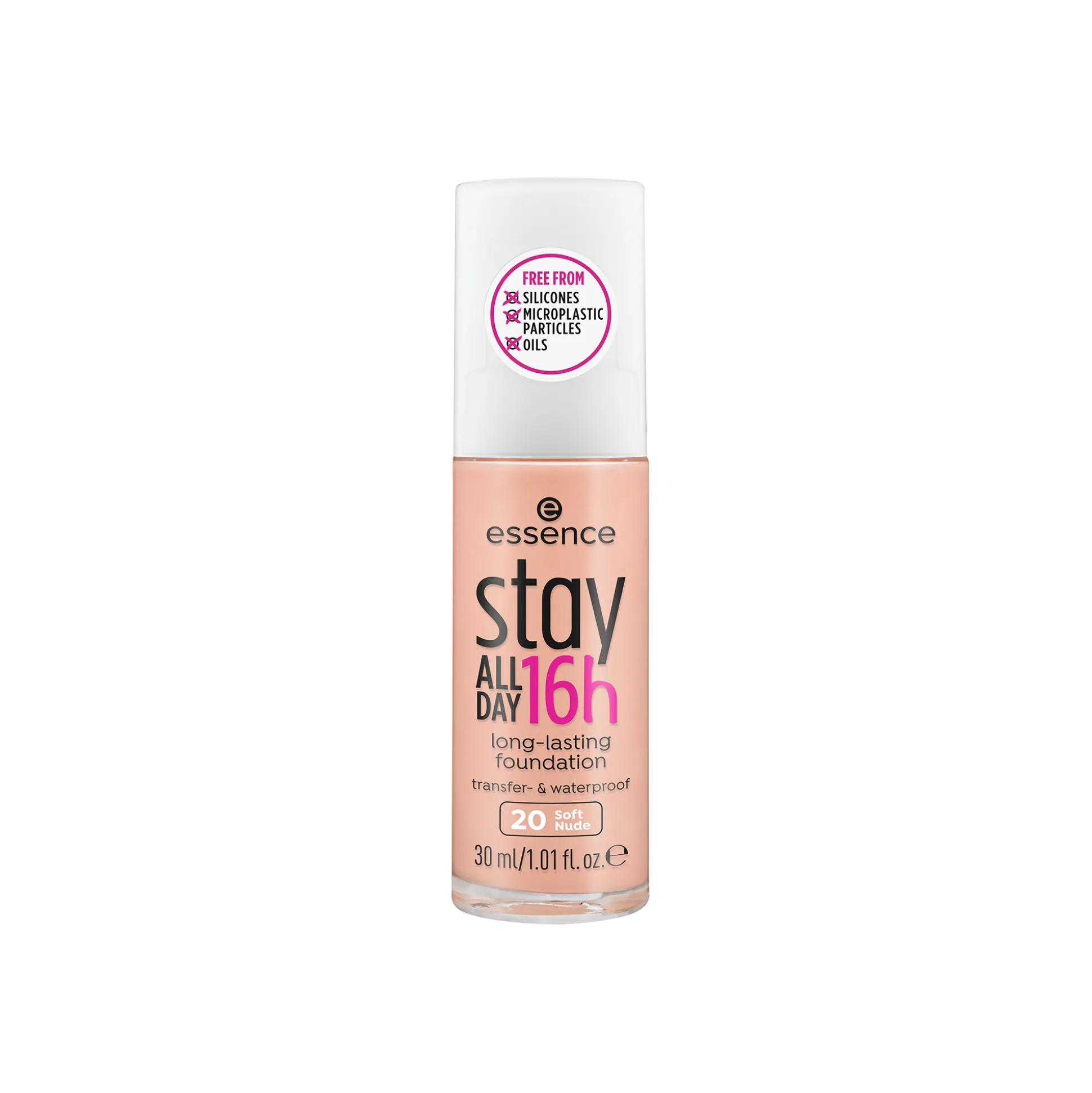 essence Foundation>stay ALL DAY 16h long-lasting Foundation 20 - Soft Nude