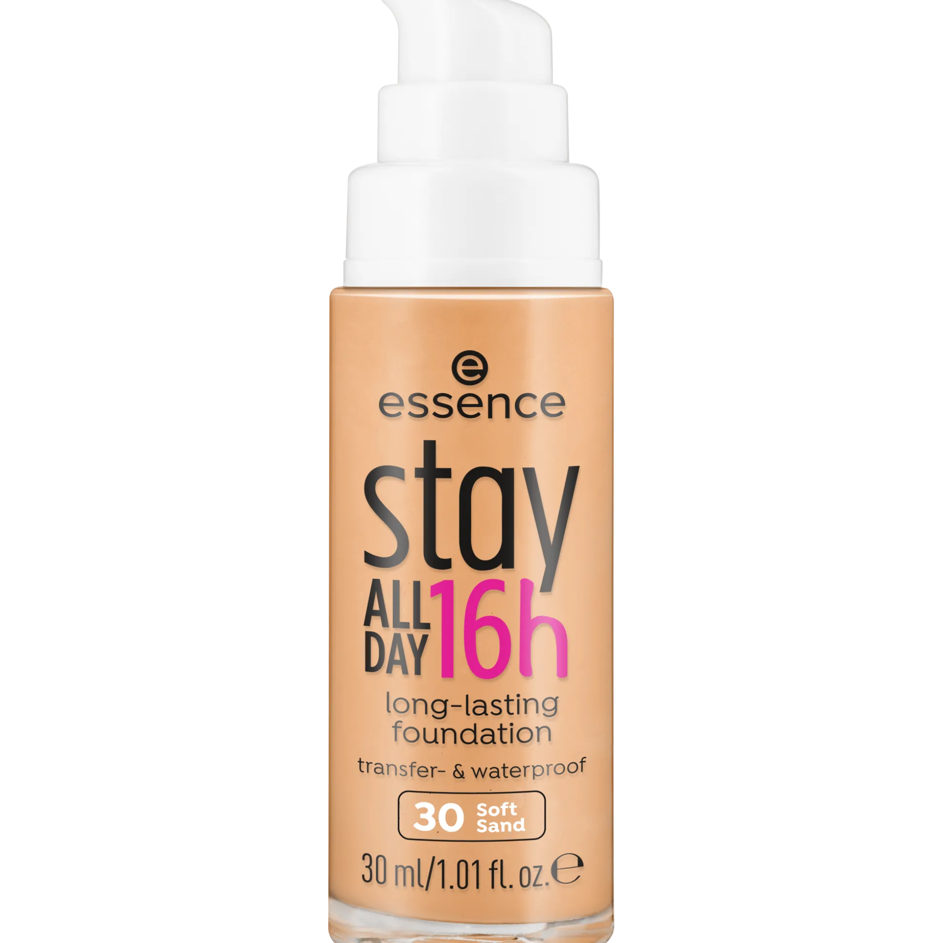 essence Foundation>stay ALL DAY 16h long-lasting Foundation 30 - Soft Sand