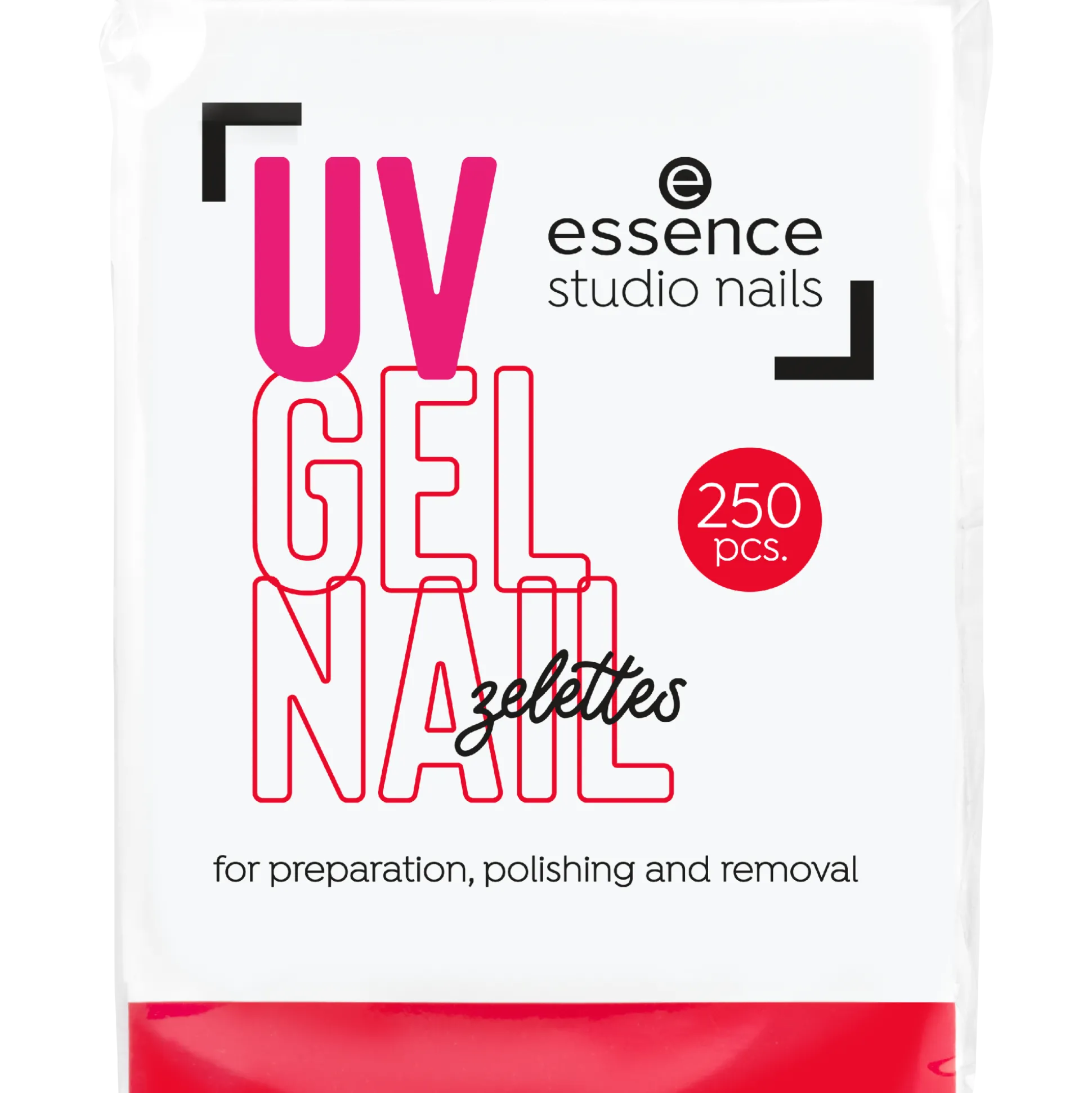 essence Professional Nails>studio nails UV GEL NAIL zelettes