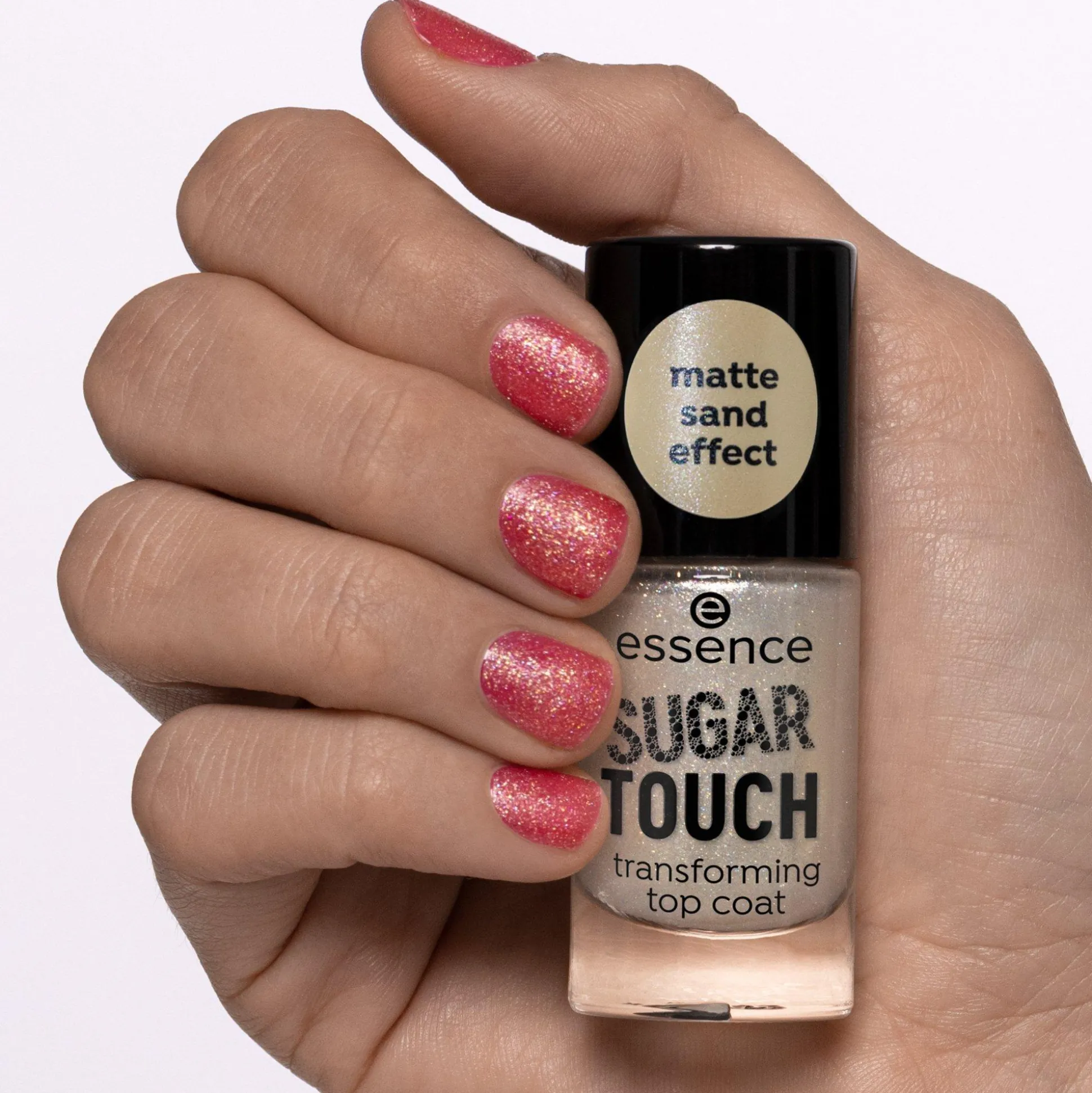 essence Über- Und Unterlack>SUGAR TOUCH transforming top coat