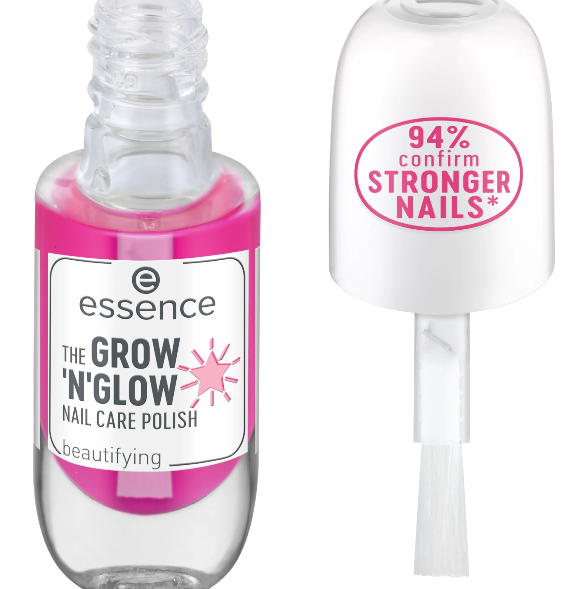 essence Nagelpflege>THE GROW'N'GLOW NAIL CARE POLISH