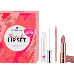 essence Lippenstift>the nude lip set heavenly